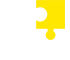 White puzzle icon